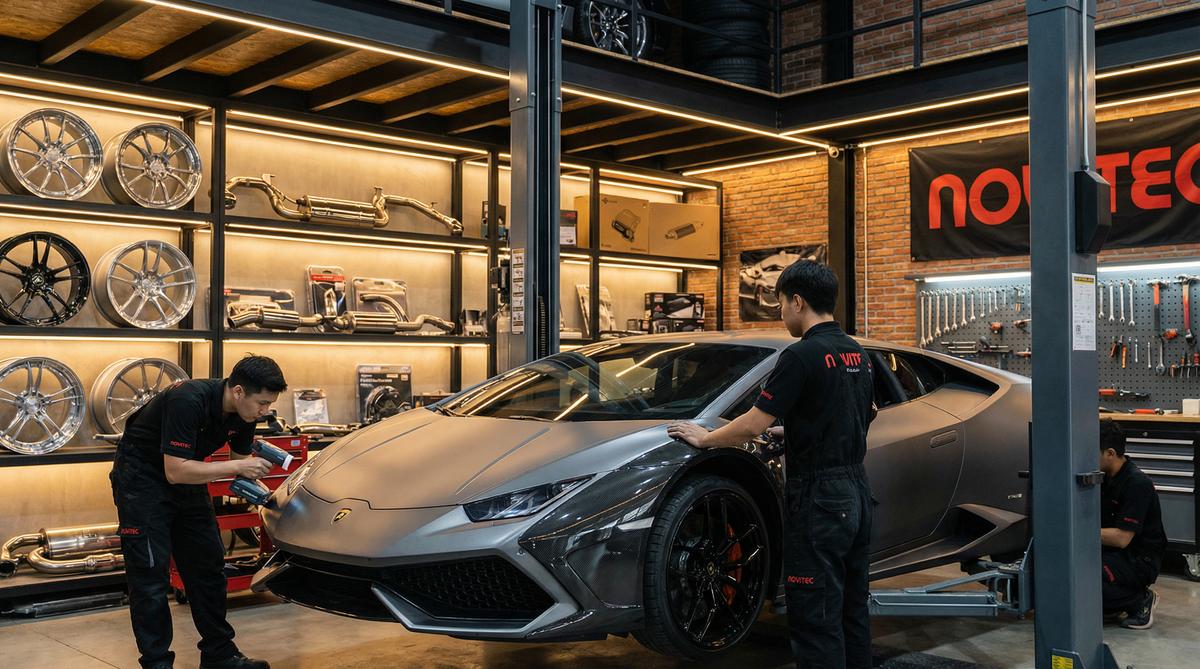 同人动漫汽车改装工坊视频拍摄