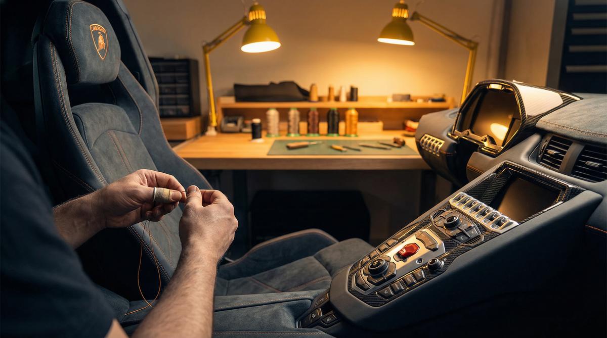同人动漫汽车改装视频-豪华内饰手工定制
